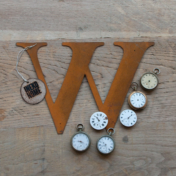 Rustic Metal Letters