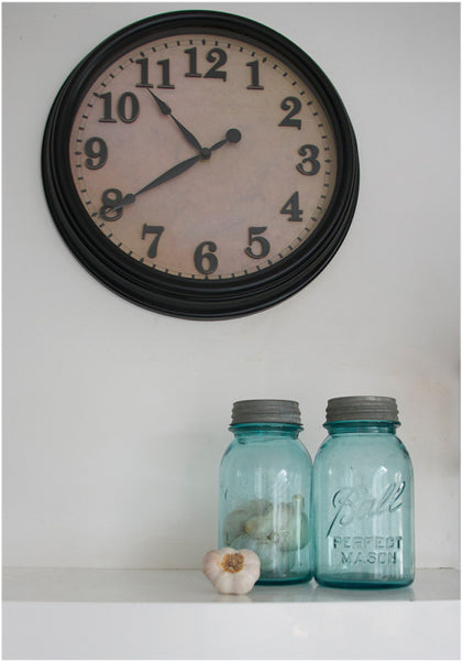 BLUE MASON JARS
