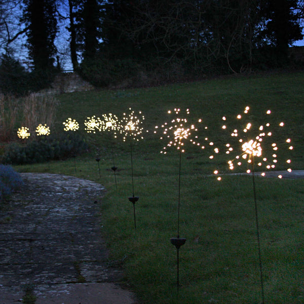 Sparkling Outdoor Starburst Solar Lights