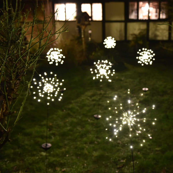Sparkling Outdoor Starburst Solar Lights