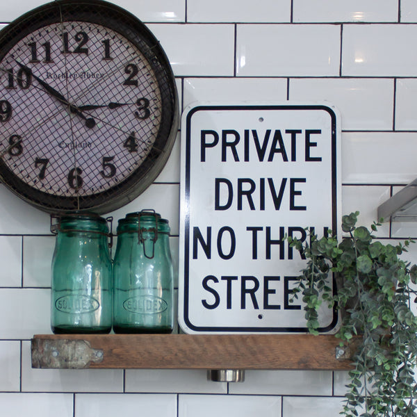 Vintage Parking Road signs