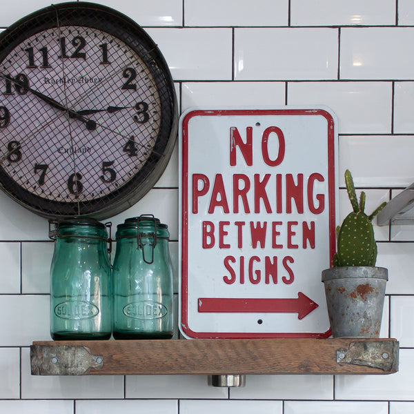 Vintage Parking Road signs