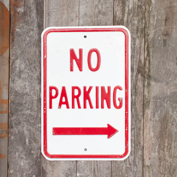 Vintage Parking Road signs