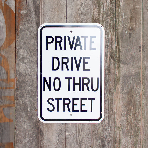 Vintage Parking Road signs