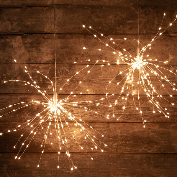 Sparkling Outdoor Indoor Starburst Lights 30 cm