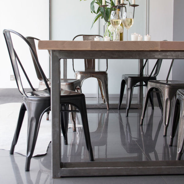 Tolix Style French Cafe Chairs
