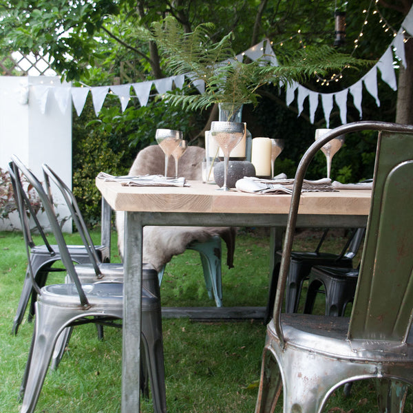 Tolix Style French Cafe Chairs