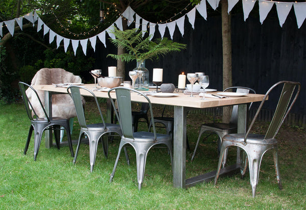 8 Seater Industrial Table