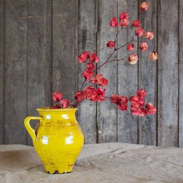 Yellow Vintage Hungarian Jug