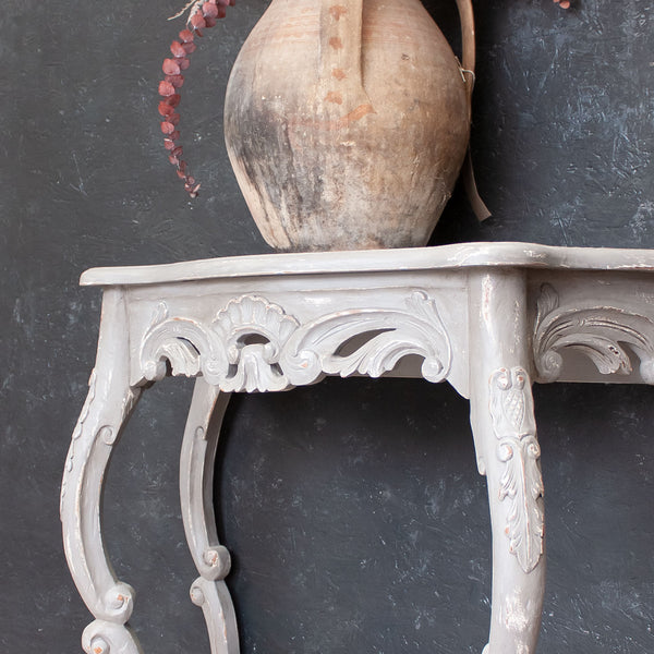 Carved Console Table