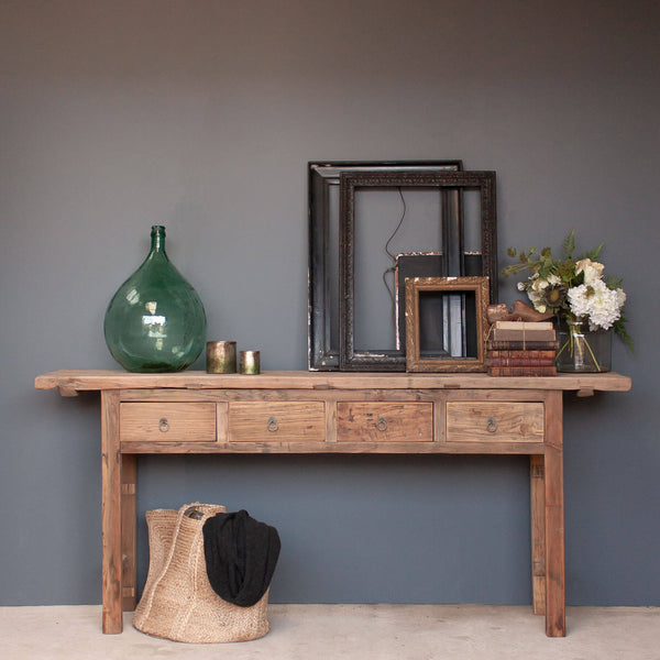 Large Vintage Green Italian Demijohn