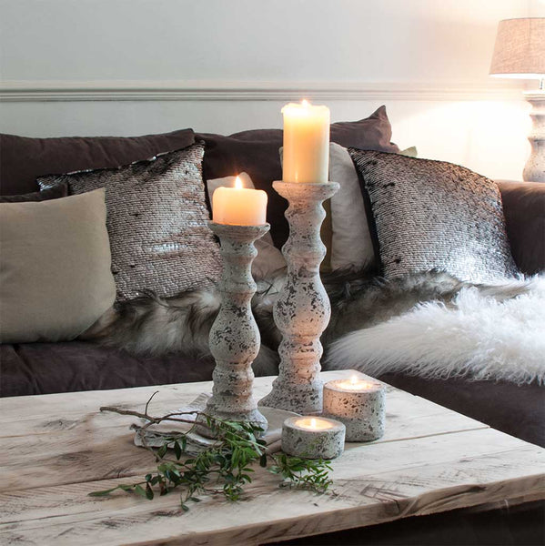 Small Classic Pillar Candle Stick