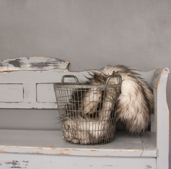 Vintage French Potato Basket