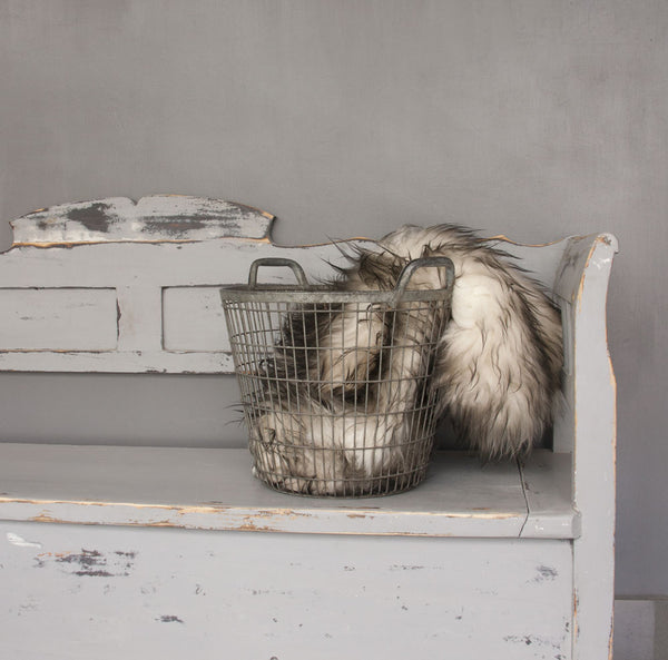 Vintage French Potato Basket