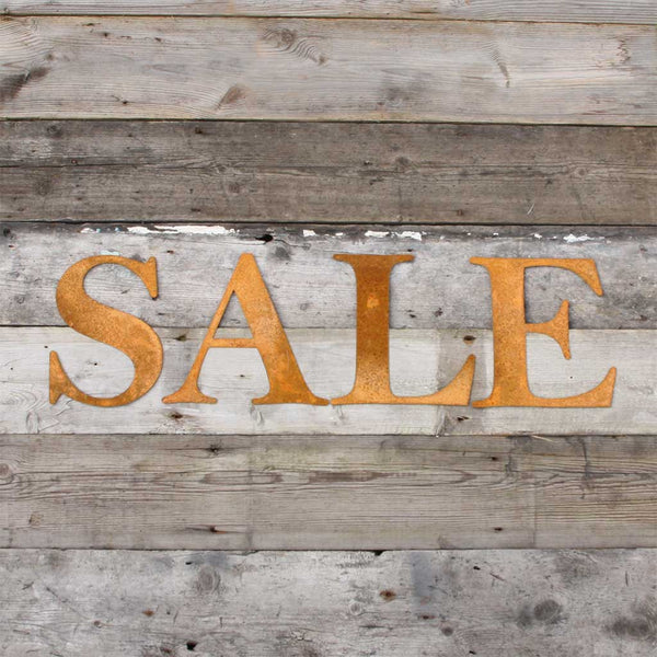 Rustic Metal Letters