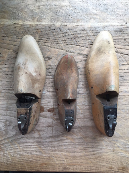 Vintage Wooden Shoe Last Hook