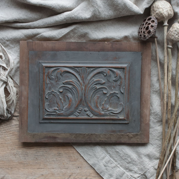 Vintage Carved Wall Plaques