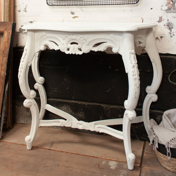 Carved Console Table