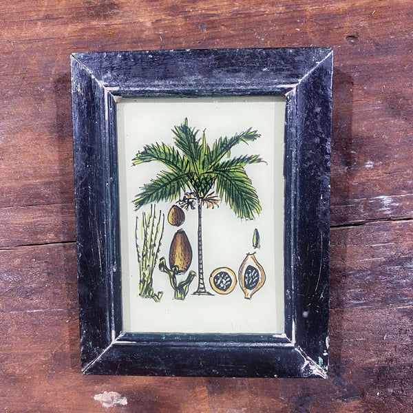 Mini Framed Glass Painting From India