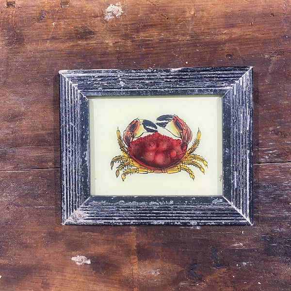 Mini Framed Glass Painting From India