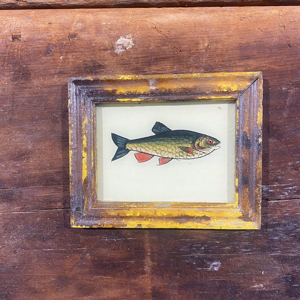 Mini Framed Glass Painting From India