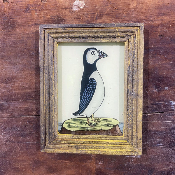 Mini Framed Glass Painting From India