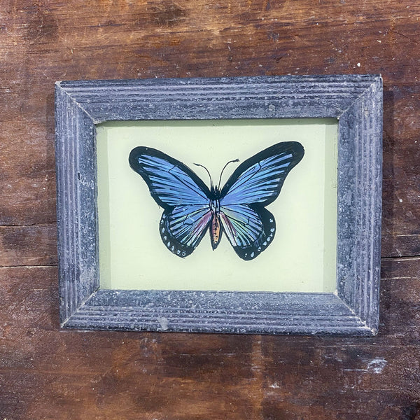 Mini Framed Glass Painting From India