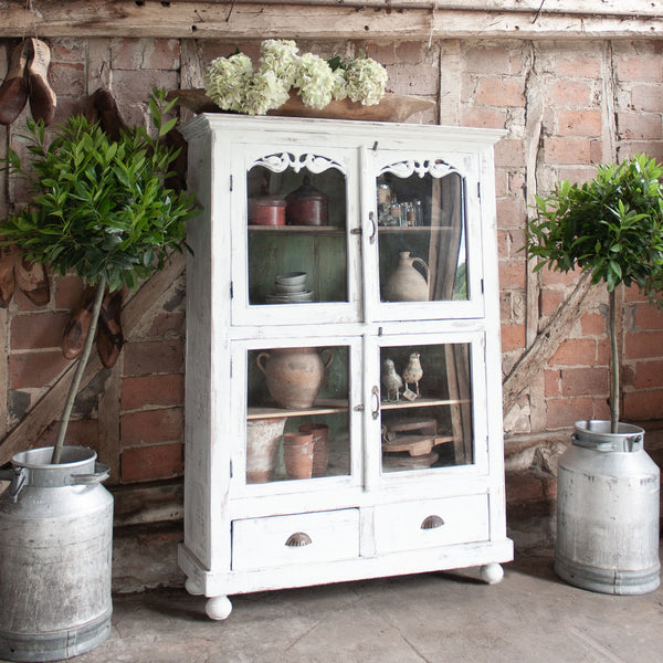 Indian Display Cabinet with Birds