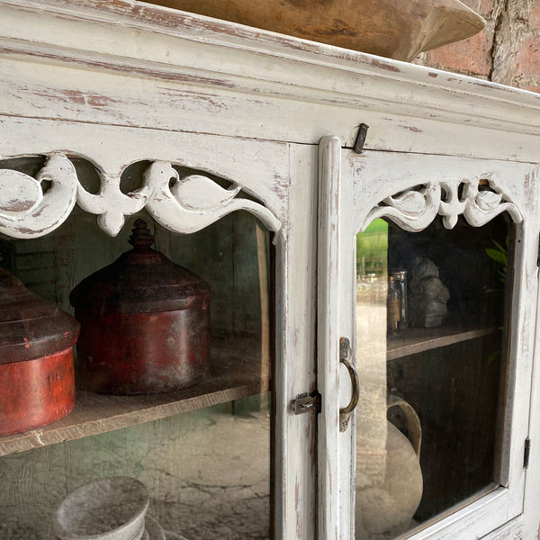 Indian Display Cabinet with Birds