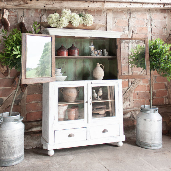 Indian Display Cabinet with Birds