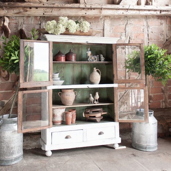 Indian Display Cabinet with Birds