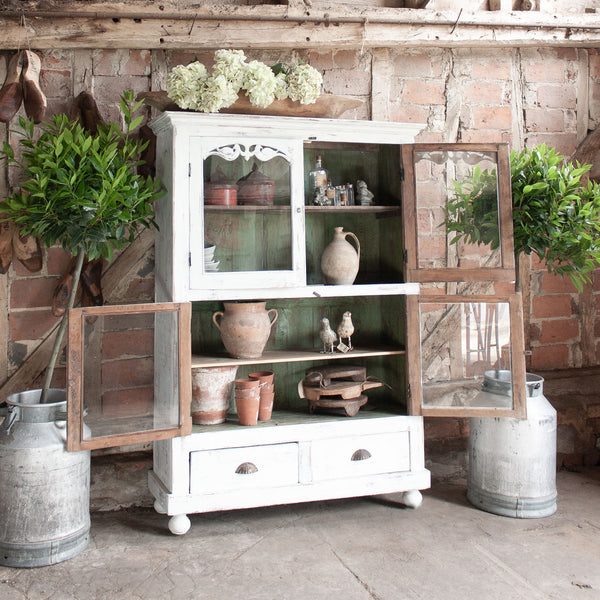 Indian Display Cabinet with Birds