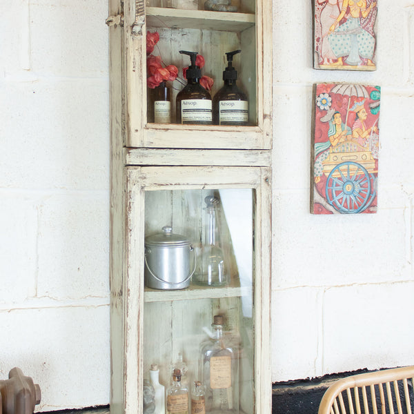 Indian Narrow Display Cupboard