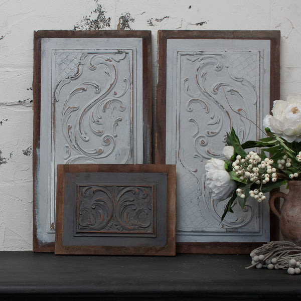 Vintage Carved Wall Plaques