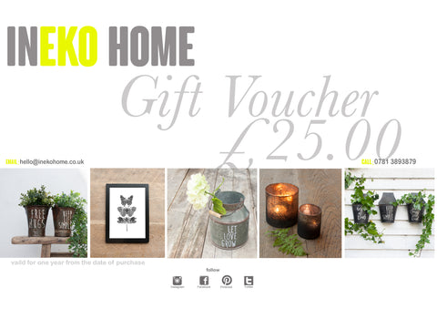 Ineko Home Gift Certificate