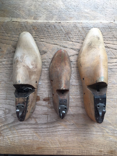 Vintage Wooden Shoe Last Hook